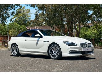 2016 bmw alpina (f12) b6 bi-turbo edition 50 - 688 km