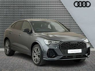 audi q3 sportback black edition 150 ps tdi s tronic