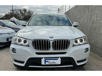 bmw x3 xdrive 30d,tetto panoramico apribile,pelle bordeaux,xeno+led,bluetooth,ecc.