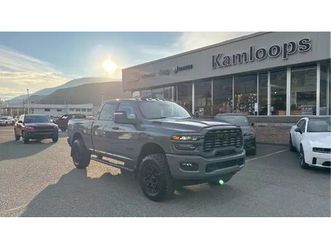 2026 ram 3500 big horn level lift - toyo tires - night edition -