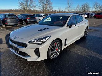 kia stinger 3.3 v6 370ch bva awd - 2ème main - carnet entretien - hud - caméra 360 - sièges electriques chauffant av/ar - 94 000km
