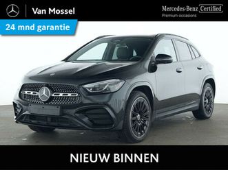 mercedes-benz gla 250 e amg line / panoramadak / night / 20 inch / head up / burmester / el. trekhaak