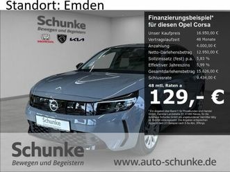 opel corsa f edition 1.2 turbo led apple carplay andr