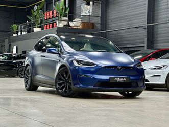 tesla model x facelift - long range - ppf full - 22 wheels