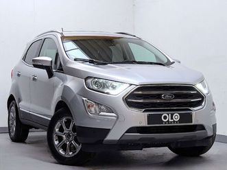 ford ecosport ecosport 1.0 ecoboost titanium automatique-full op