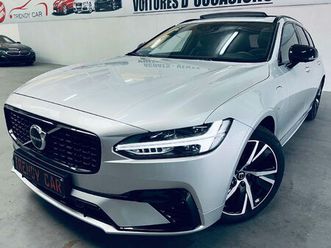 volvo v90 2.0 t6 awd phev r-design+hud+pano+carnet+garantie