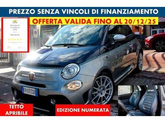 abarth 695 1.4 turbo t-jet rivale #special edition n° 1289