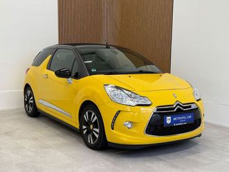 citroën ds3 cabrio 1.6 vti pdc/temp/zv/lmf+garantie