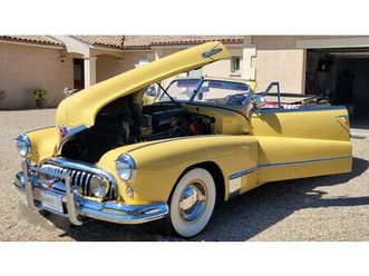 1948 buick roadmaster jaune automatique, 3 vitesses condu...