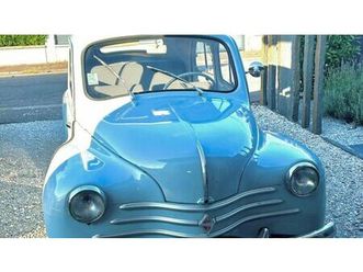 1960 renault 4cv gris manuel, 3 vitesses conduite à gauch...