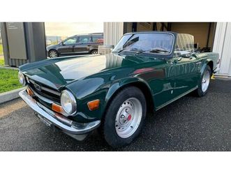1970 triumph tr6 vert foncé manuel, 4 vitesses conduite à...
