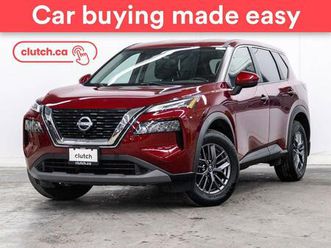 used 2022 nissan rogue s awd w/ apple carplay & android auto, rearview cam, climate control