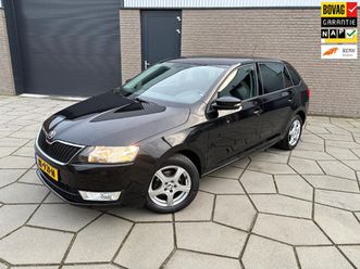 skoda rapid spaceback 1.2 tsi greentech joy|automaat|compacte en zeer praktische station|