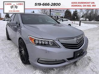 used 2016 acura rlx sport hybrid tech pkg