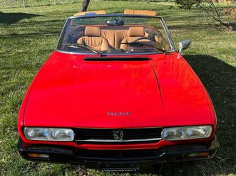 peugeot 504 cabrio, 1983, eines der letzten! restauriert