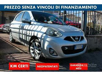 micra 1.2-80cv*prezzo vero*bluetooth-clima-cerchi