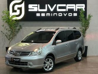 nissan livina grand sl 1.8 16v flex fuel aut. 2014