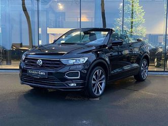volkswagen t-roc cabriolet r-line,automaat,benzine1.5,camera,gps