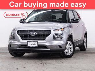used 2023 hyundai venue preferred w/apple carplay & android auto, heated front seats, backup cam