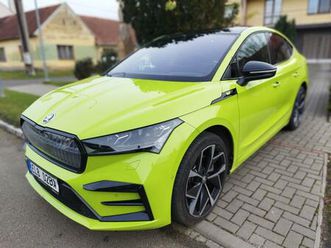 škoda enyaq iv iv rs 220 kw 4x4 80kwh tažné