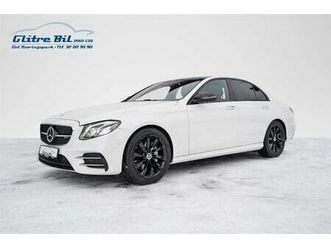 e43 amg 4matic særdeles velutstyrt|lav km|2 hjulsett