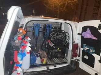 véhicule / kit de nettoyage auto mobile complet – prêt à travailler