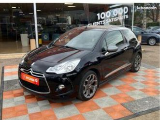 citroën ds3 cabriolet sport chic 1.6 thp 155cv sous garantie