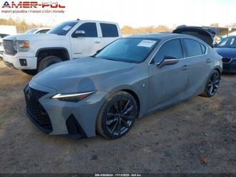 lexus is 2024 lexus is is 350 f sport design rwd 3.5 benzyna 311km