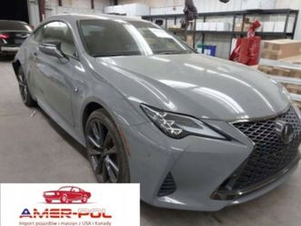 lexus rc 2023 lexus rc 350 f sport 3.5 benzyna 311km
