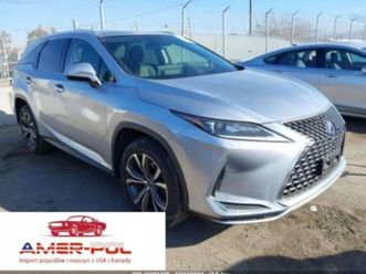 lexus rx 2022 lexus rx 450hl 3.5 benzyna 259km
