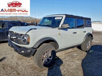 ford bronco base 2022 2.3l 2.3 benzyna 300km