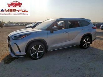 toyota highlander xse 2022 3.5l 3.5 benzyna 295km