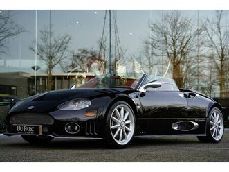 spyker c8 - 4.2 spyder tan leder hardtop