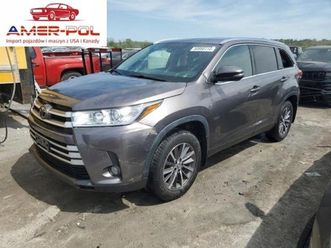 toyota highlander 2019r., 3.5l, od ubezpieczalni 3.5 benzyna 295km