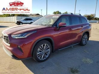 toyota highlander 2020r., platinum, od ubezpieczalni 3.5 benzyna 295km