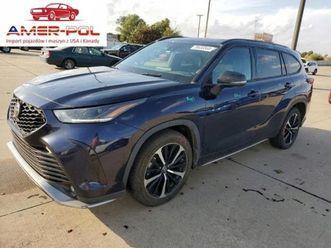 toyota highlander 2021r., xse, od ubezpieczalni 3.5 benzyna 295km