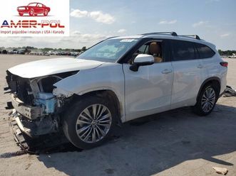 toyota highlander platinum 2022 3.5l 3.5 benzyna 295km