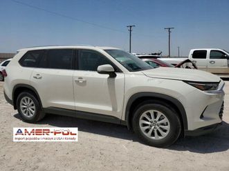 toyota highlander 2024, 2,4l, grand highlander xle 2.4 benzyna 265km