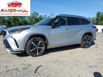 toyota highlander xse 2022 3.5l 3.5 benzyna 295km