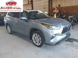 toyota highlander limited 2024 2.4l 2.4 benzyna 265km