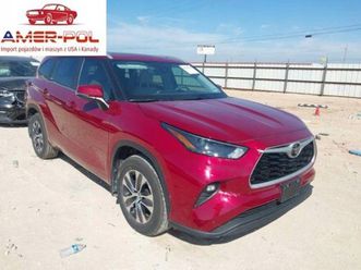 toyota highlander xle 2023 2.4l 2.4 benzyna 265km