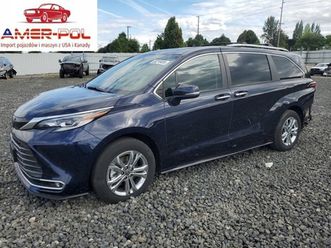toyota sienna limited 2023 2.5l 2.5 hybryda 245km