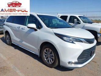 toyota sienna xle 2022 2.5l 2.5 hybryda 189km