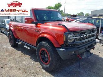 ford bronco outer banks 2022 2.3l 2.3 benzyna 275km