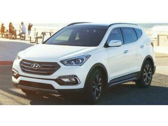 used 2018 hyundai santa fe sport 2.4l awd