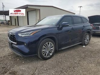 toyota highlander hybrid platinum, 2023r., 2.5l 2.5 hybryda 243km