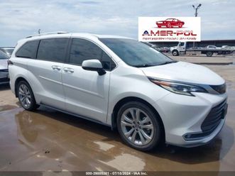 toyota sienna platinum, 2022r., 2.5l 2.5 hybryda 245km