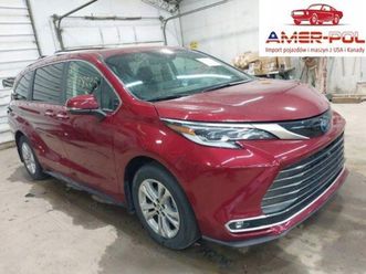 toyota sienna platinum 2023 2.5l 2.5 hybryda 189km