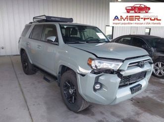 toyota 4-runner 2022r., trail special edition, od ubezpieczalni 4.0 benzyna