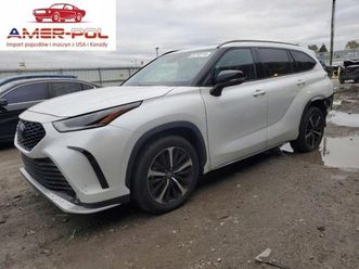 toyota highlander 2022r., xse, od ubezpieczalni 3.5 benzyna 295km